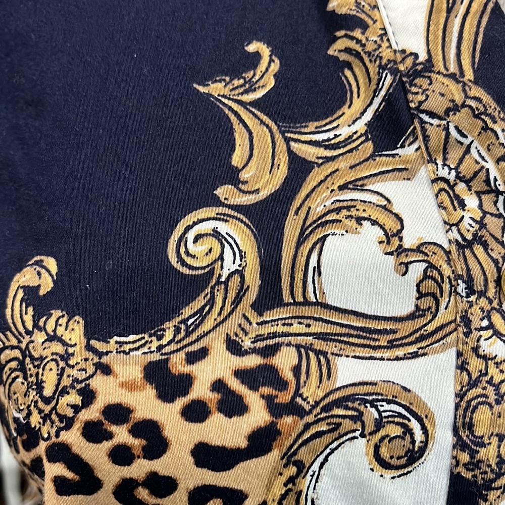 Chico’s Rhinestone Buttons Blouse - Picture 2 of 13